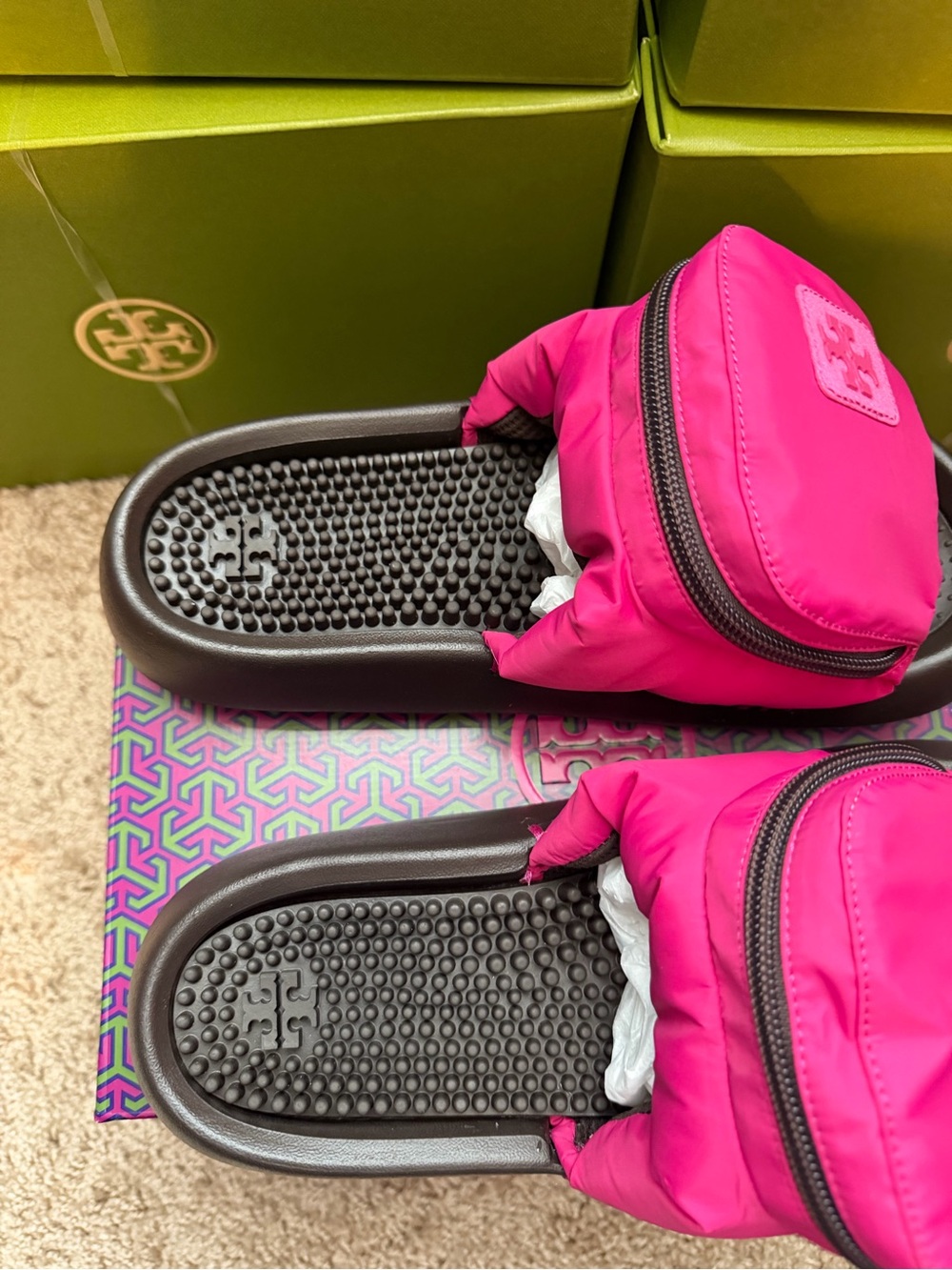Tory Burch Pocket Sport Slide Sandals - Picture 5 of 10